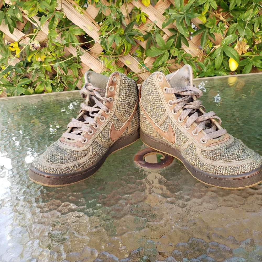 Nike vintage Harris Tweed sneakers